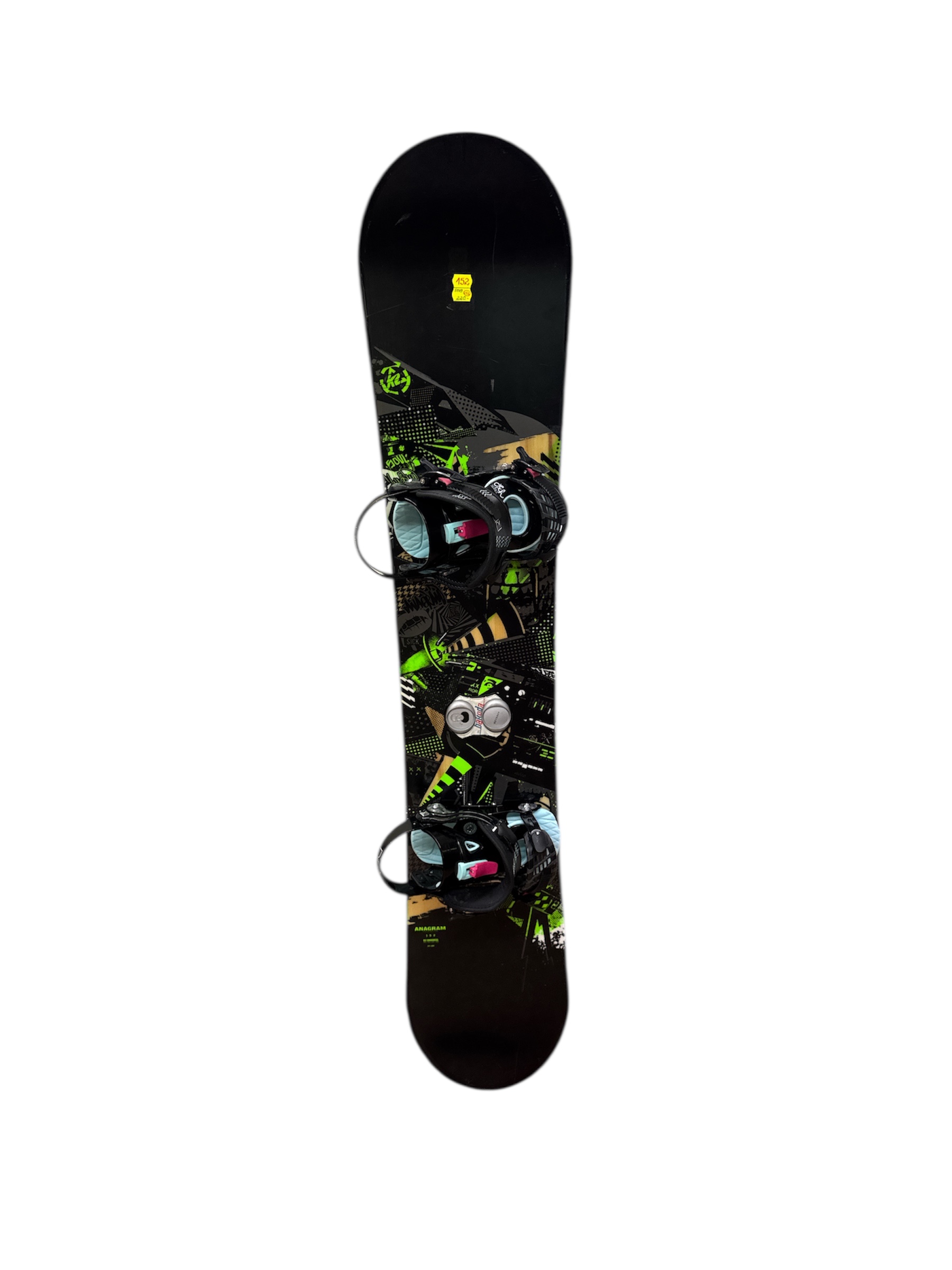 Lumelaud K2 ANAGRAM (152 cm), RIDE klambritega